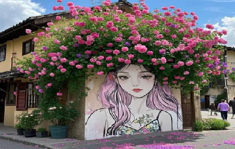 乐山怎么设计网红打卡墙绘