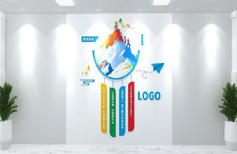 乐山公司企业形象墙的工艺材料有哪些？