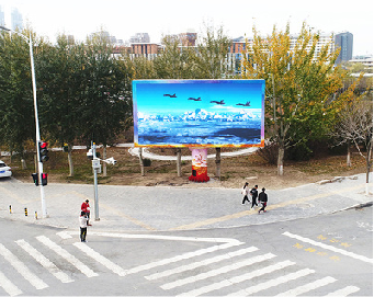 乐山户外大屏广告投放要点。